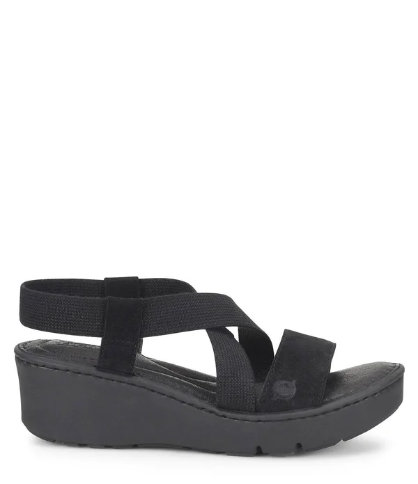 Born Park Sandals, Women's, Black, Size: 6