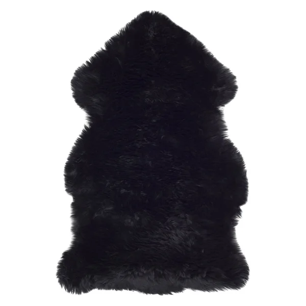 Safavieh Sheep Skin SHS121C Midnight Black Rug 2& x 6& Runner