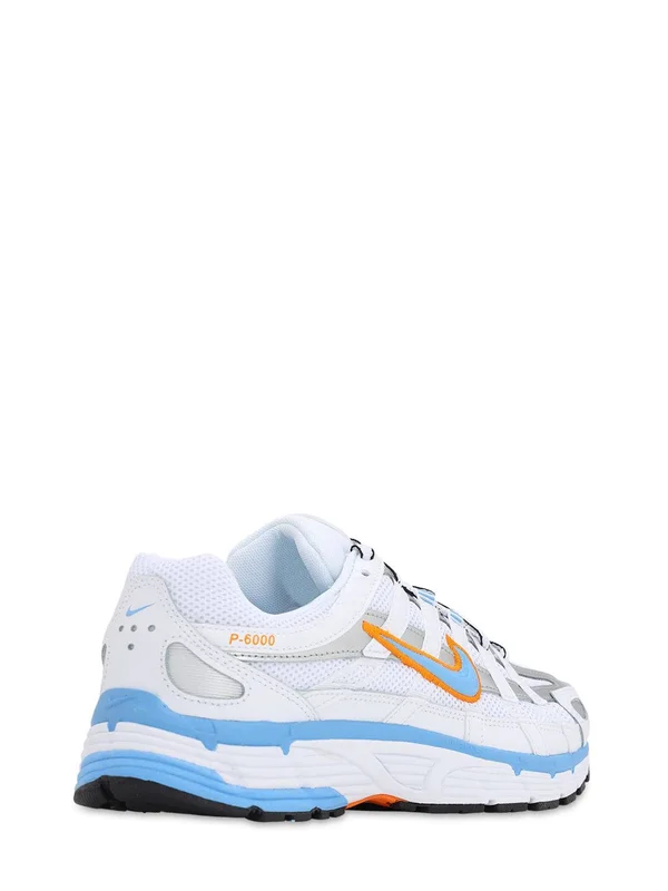 Nike Wmns P-6000 (White, Blue)