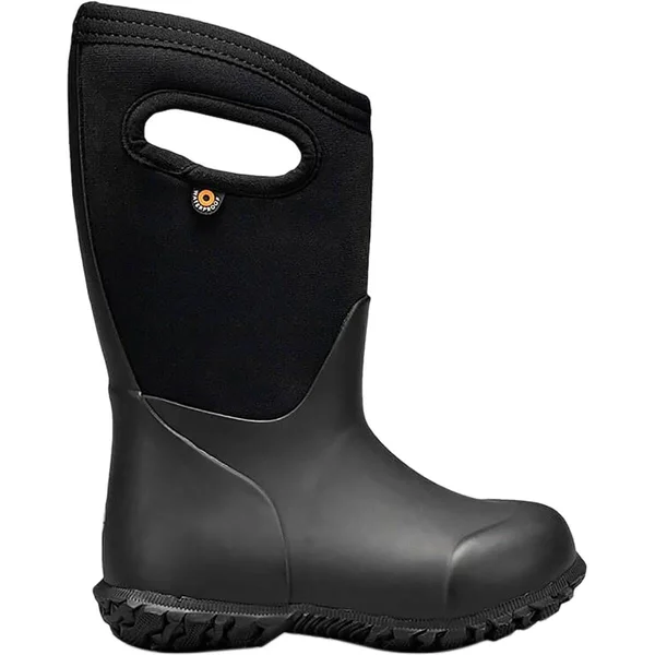Bogs Kids& York Solid Boot - 7 - Black