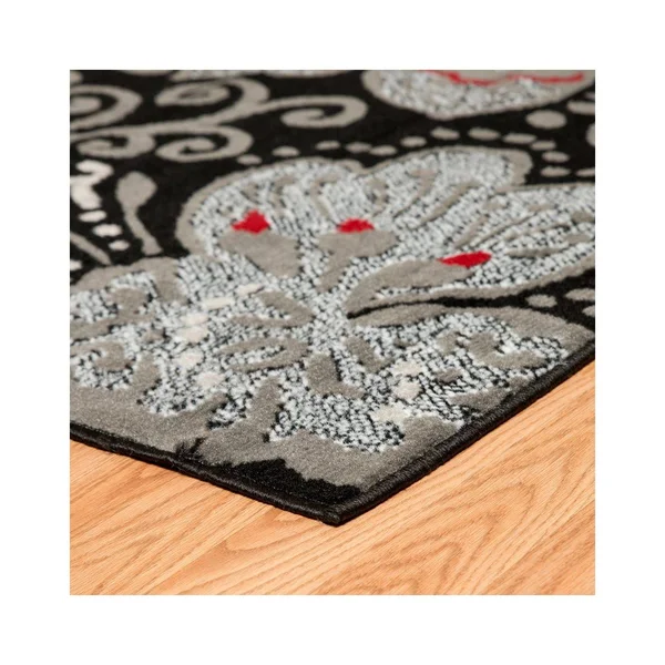 United Weavers Dallas Bandanna Black Area Rug