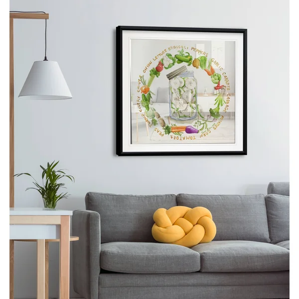 Canning Season -Framed Giclee Print - 22X22