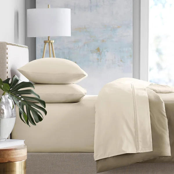 Member&s Mark Sheet 450 Thread Count - King-Ivory