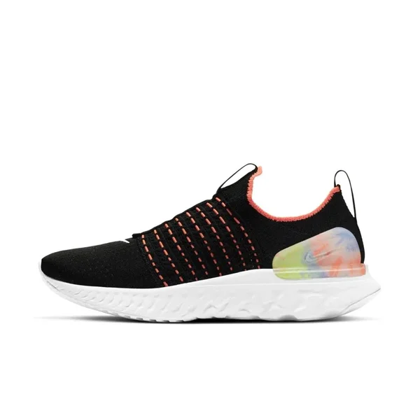 Nike React Phantom Run Flyknit 2 Black Women's Running Shoes - Size: 6