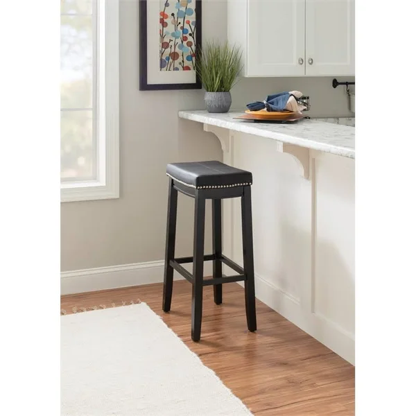 Linon Claridge Bar Stool - 32