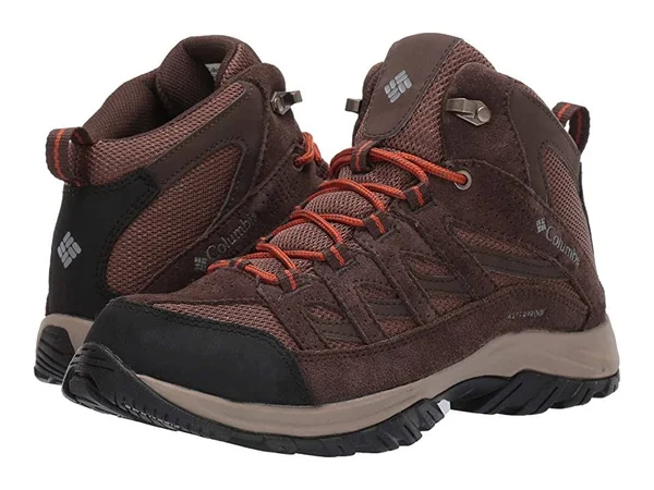 Columbia Crestwood Mid Waterproof 17 - Dark Brown, Dark Adobe