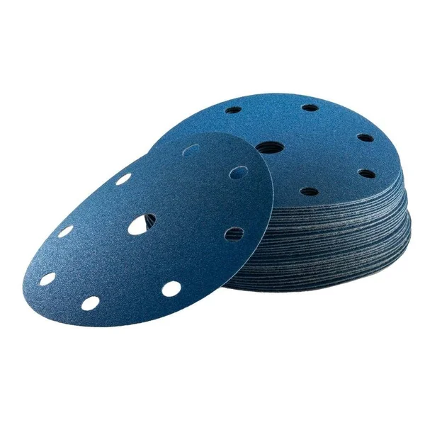 Sanding Disc 6x22 x 9 Hole FILMTEK Hook & Loop Grit #120 (Festool 6x9) - Uneeda M-177203