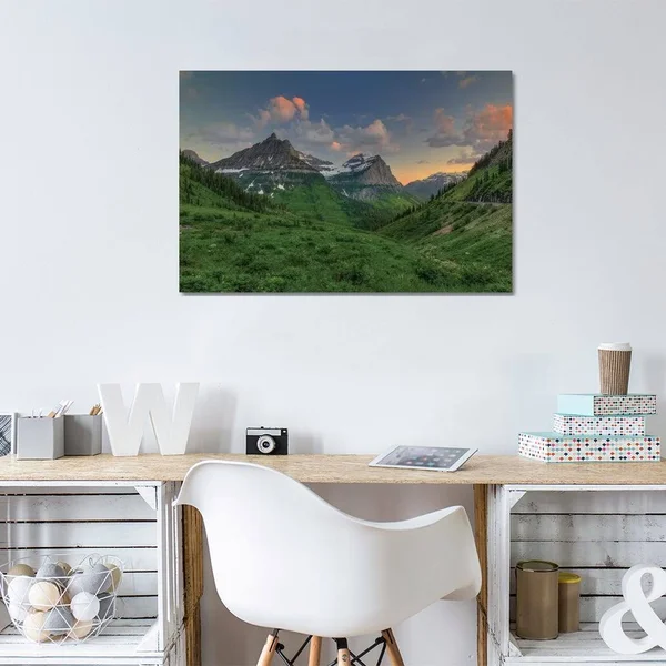 Bill Sherrell Canvas Prints - Sunset in Paradise ( scenic & landscapes > Sky > Clouds art)