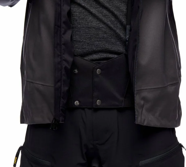 Black Diamond Men's BoundaryLine Mapped Jacket - Small - Black, Carbon