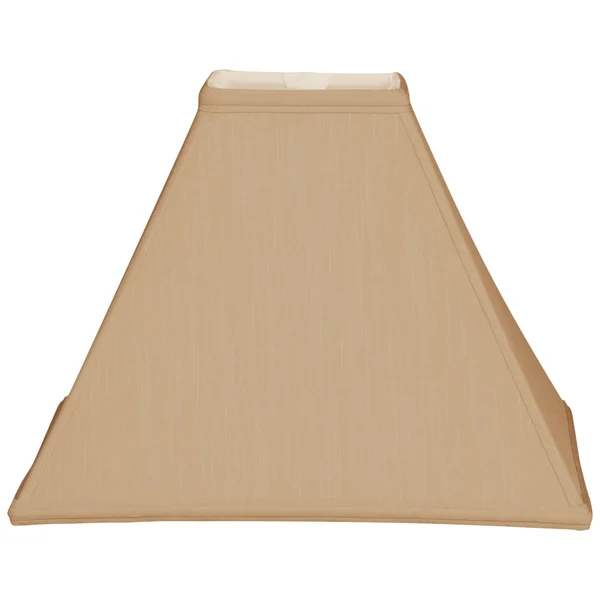 Royal Designs Square Sharp Corner Basic Lamp Shade - Antique Gold, 4 x 12 x 9.5