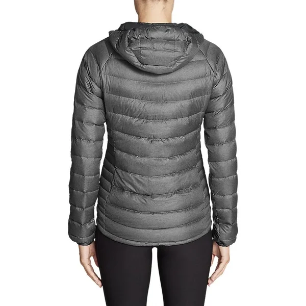 Eddie Bauer Women's Downlight Down Hooded Jacket - Gray - Xs