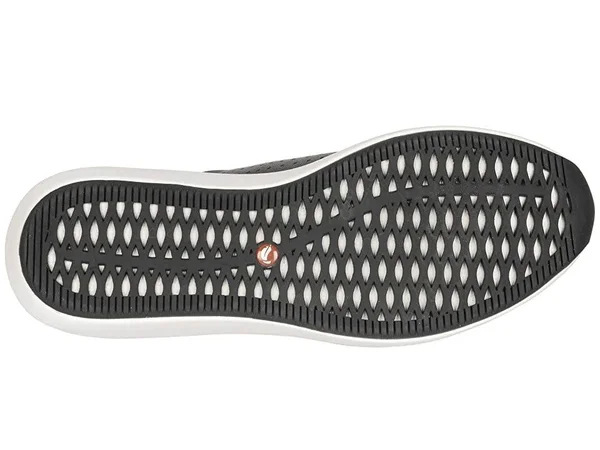 Clarks Un Rio Tie Women's Shoes Black Leather : 7.5 D - Wide