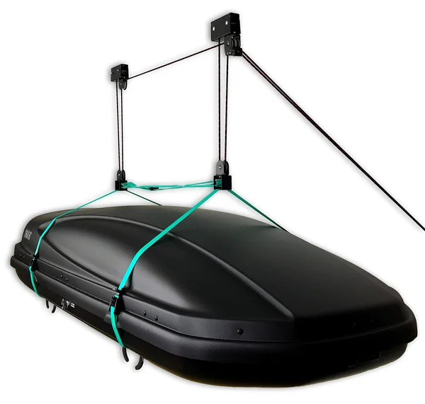 StoreYourBoard Cargo Box Ceiling Storage Hoist - Rooftop Carriers Hi-Lift Pro Garage Pulley