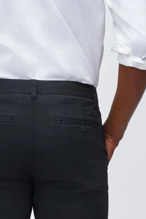 Bonobos Stretch Washed Chinos - Black - Casual Pants