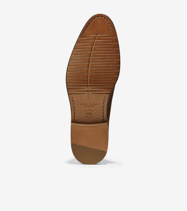 Cole Haan Washington Grand Laser Wingtip Oxford - British Tan-molten Lava 11 W