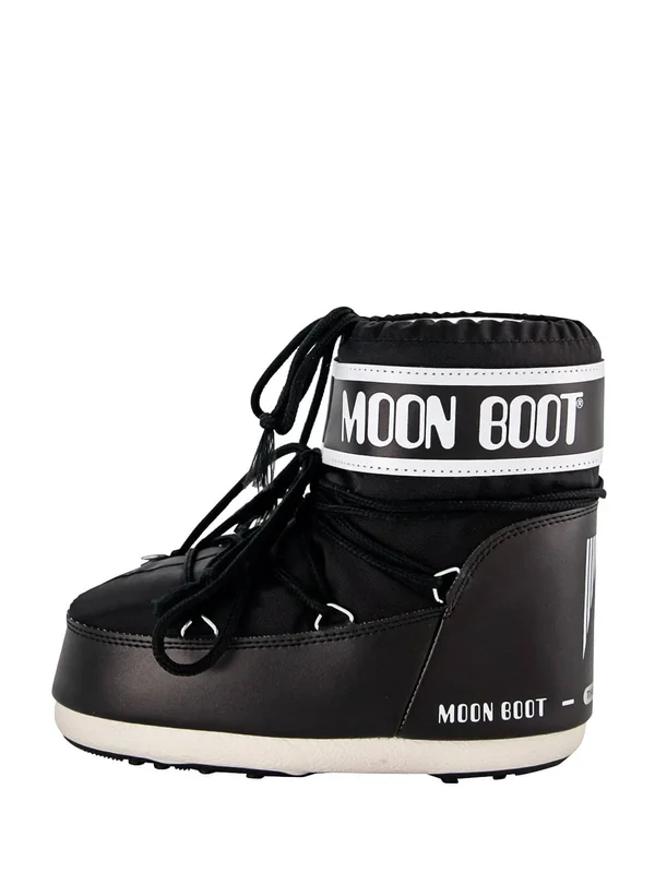 Moon Boot Kids Boots for Girls - Black, 33-35