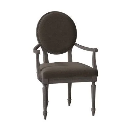 McGee Upholstered Arm Chair Fairfield Chair 9508 Charcoal/Charcoal