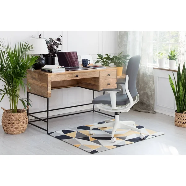 Anji Mountain Rug&d Collection Chair Mat, 36 x 48-Inch, Alesund
