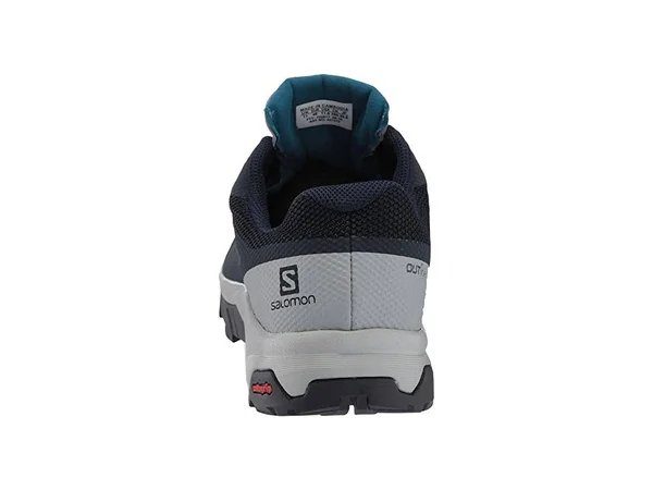 Salomon Men's Outline GTX Shoe - 11 - Navy Blazer/Quarry/Lyons Blue