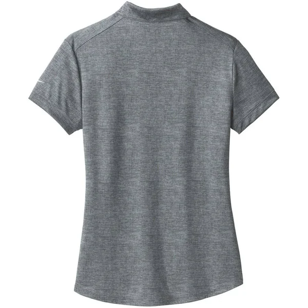 Nike 838961 Ladies Dri-Fit Crosshatch Polo Cool Grey/ Anthracite S