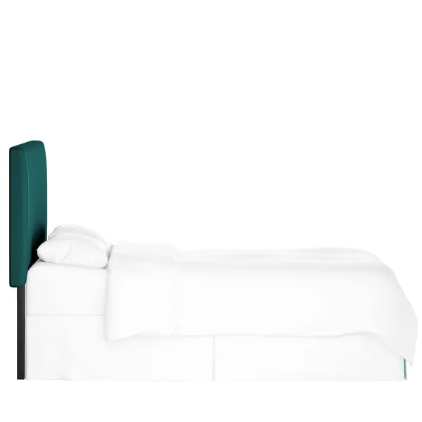 Channel Full Headboard Velvet Teal - Opalhouse