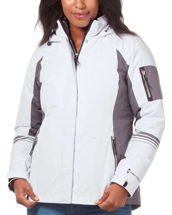 Free Country Women's 3-in-1 Systems Jacket, White