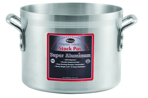 Winco AXS-24, 24-Quart Aluminum Stock Pot
