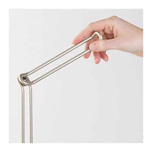 iDesign Classico Freestanding Toilet Tissue Holder with Pivoting Arm - Pack of 2 - Matte Satin