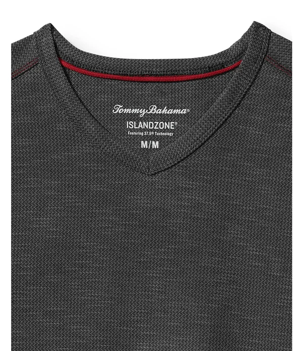 Tommy Bahama Tropicool Paradise V Neck T-Shirt - Dusty Thyme