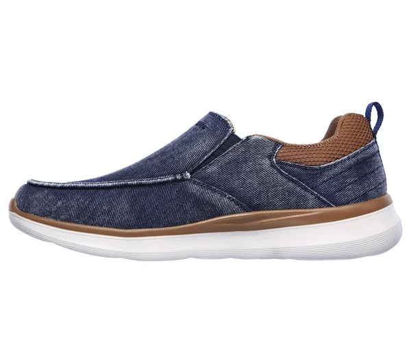 Skechers Men's Delson 2.0 Larwin Slip On - Navy
