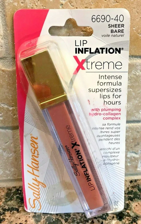 Sally Hansen Lip Inflation Extreme, Sheer Bare 6690-40 - 0.22 fl oz tube