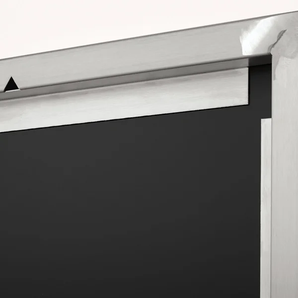 Room & Board, Modern Infinity Mirror 2D 24W 36H in Sapphire Blue