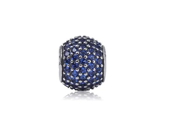Pandora 791051NCB Blue Pave Lights Charm