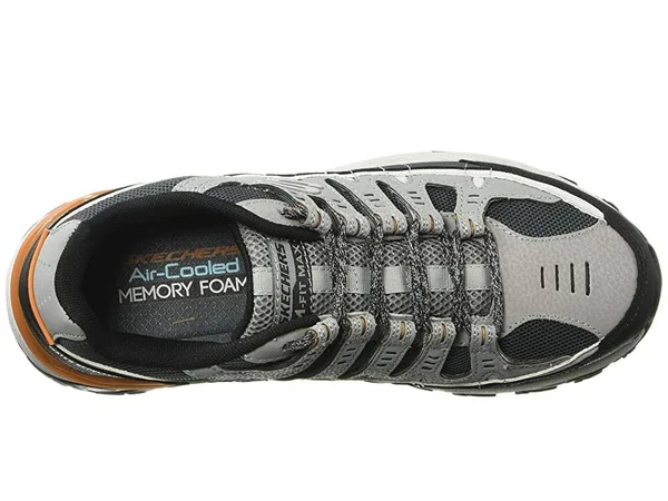 Skechers Men's Energy After Burn M. Fit Max Shoes - 9 - Gray