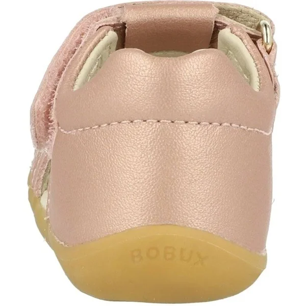 Bobux Step Up Jump 7234A - Toddler Sandals, Rose Gold