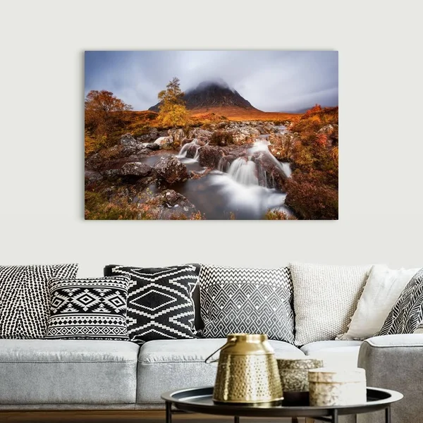 Autumn in The Glencoe - Canvas Wall Art, 60x40, Great Big Canvas