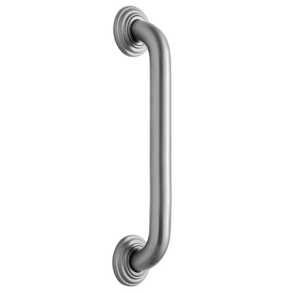 Jaclo 2542-SB Grab Bar with Traditional Round FLANGE, Satin Brass, 42x22