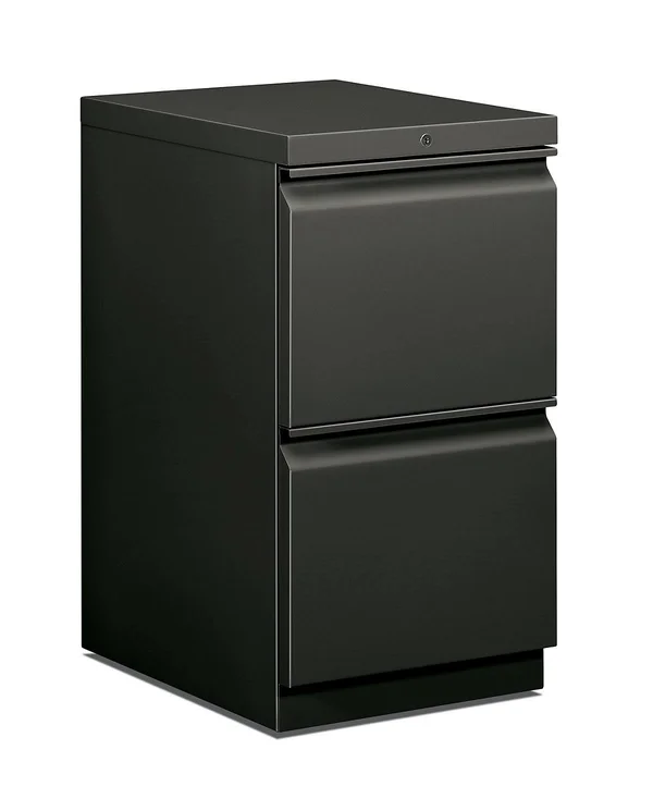 HON Brigade Mobile Pedestal - File/File, Charcoal, 19-7/8x22D
