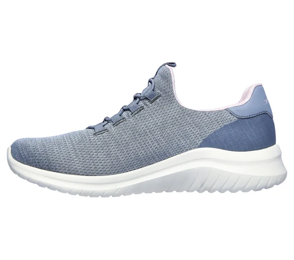 Skechers Women's Ultra Flex 2.0 Delightful Spot Sneaker - Gray/Pink