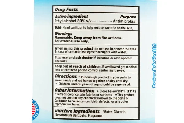 1 Gallon Alcohol Based Hand Sanitizer - 128 oz from CablesAndKits.com