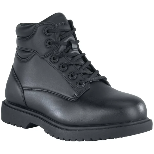 Grabbers Kilo Men's Steel-Toe Work Boots - Size: 8 Wide, Black