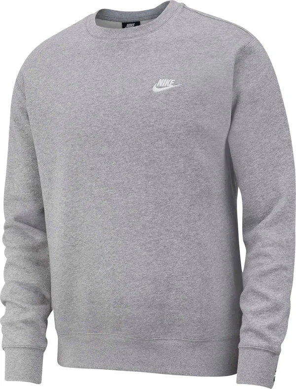 Nike Sportswear Club Crew Sweatshirt - Dark Grey Heather - Medium