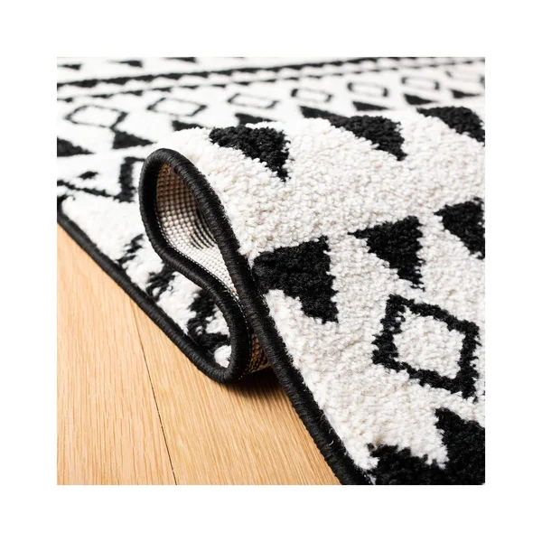 Safavieh 8' x 10' Mercer 400 Mre415 Ivory - Charcoal Rug