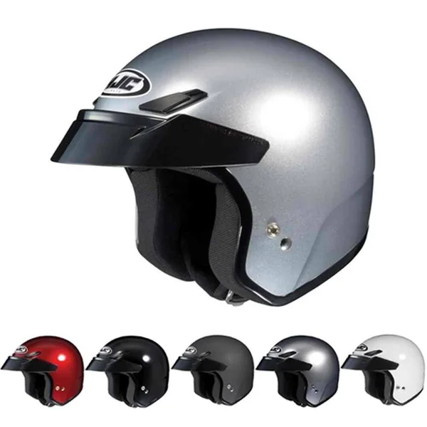 HJC CS-5N Open-Face Motorcycle Helmet Medium Wine