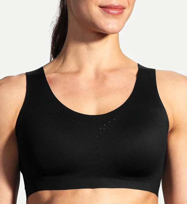 Brooks Women's Dare Crossback Run Sports Bra, Black