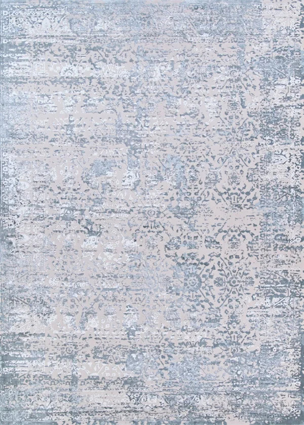 Couristan Europa 0955/9505 Himalia Luna Grey Area Rug, 9&10x22 x 13&