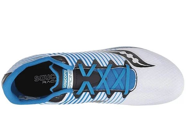Saucony Vendetta 2 - White/Blue, 12.5