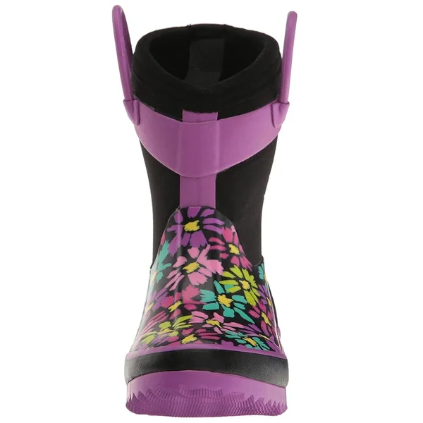 Girls Western Chief Daisy Shower Rain Boots Black