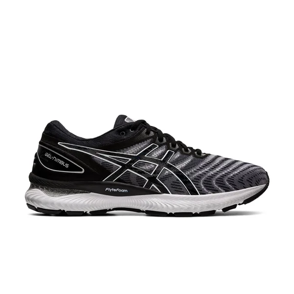 Asics GEL-Nimbus 22 White/Black Men's Running Shoes, Size: 6