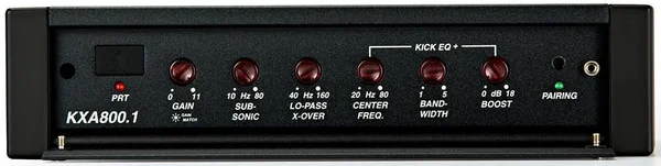 Kicker - KX Series 800W Class D Mono Amplifier with Variable